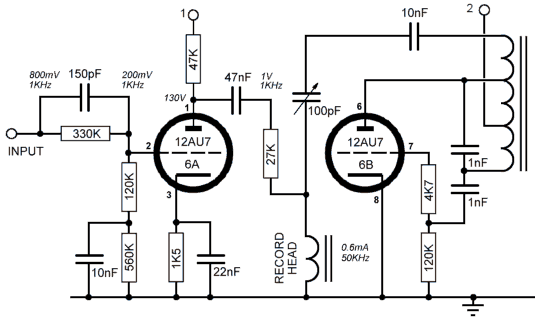 echorec preamp